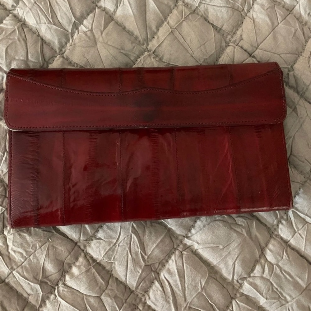 Vintage Eel Skin Wallet